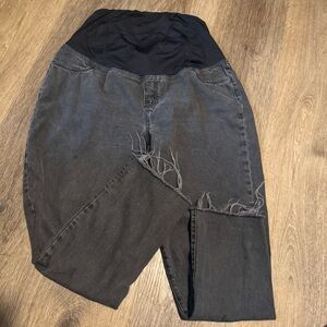 Maternity Boyfriend Jeans